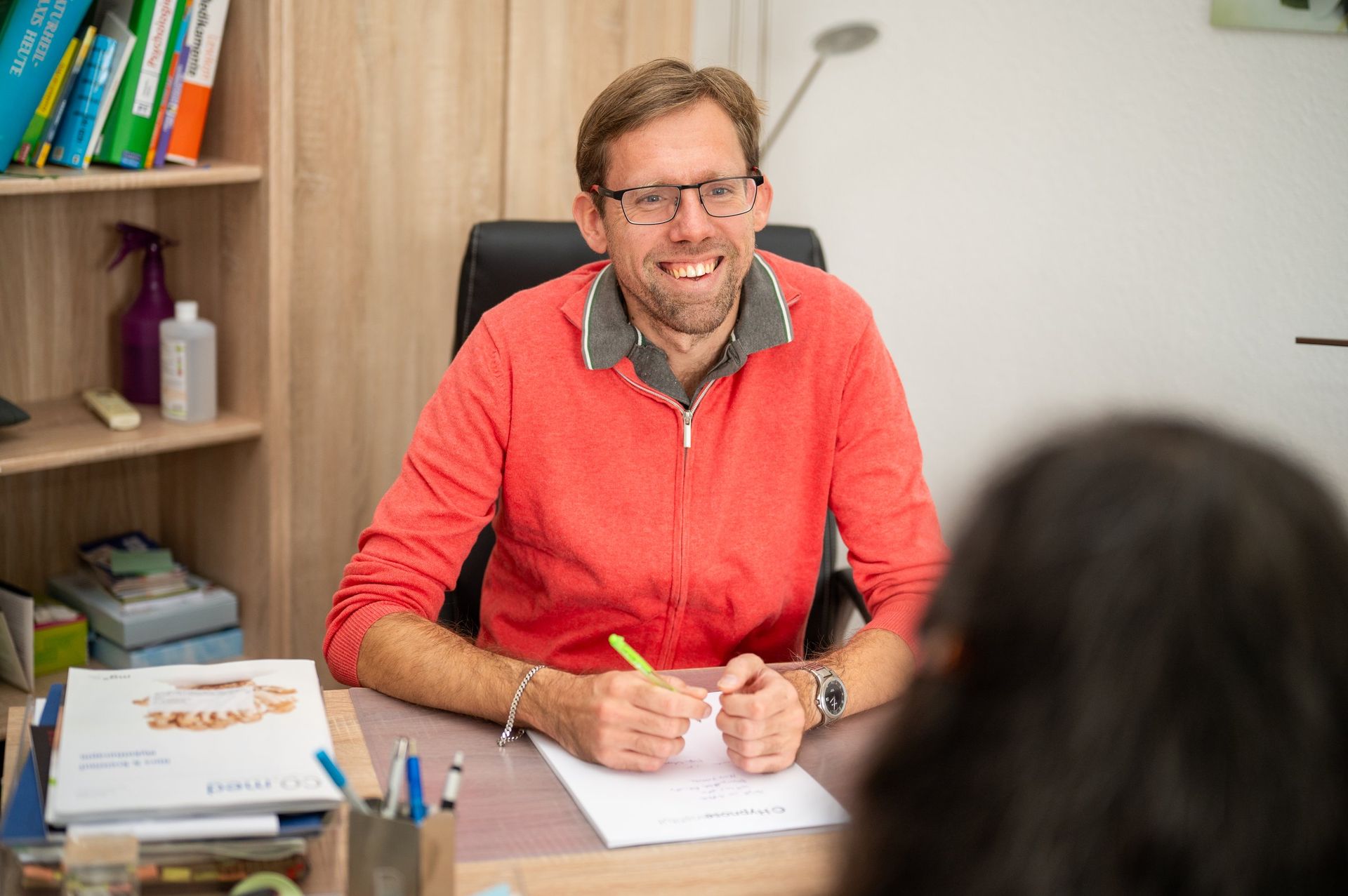 Sebastian Schult im Hypnoseinstitut