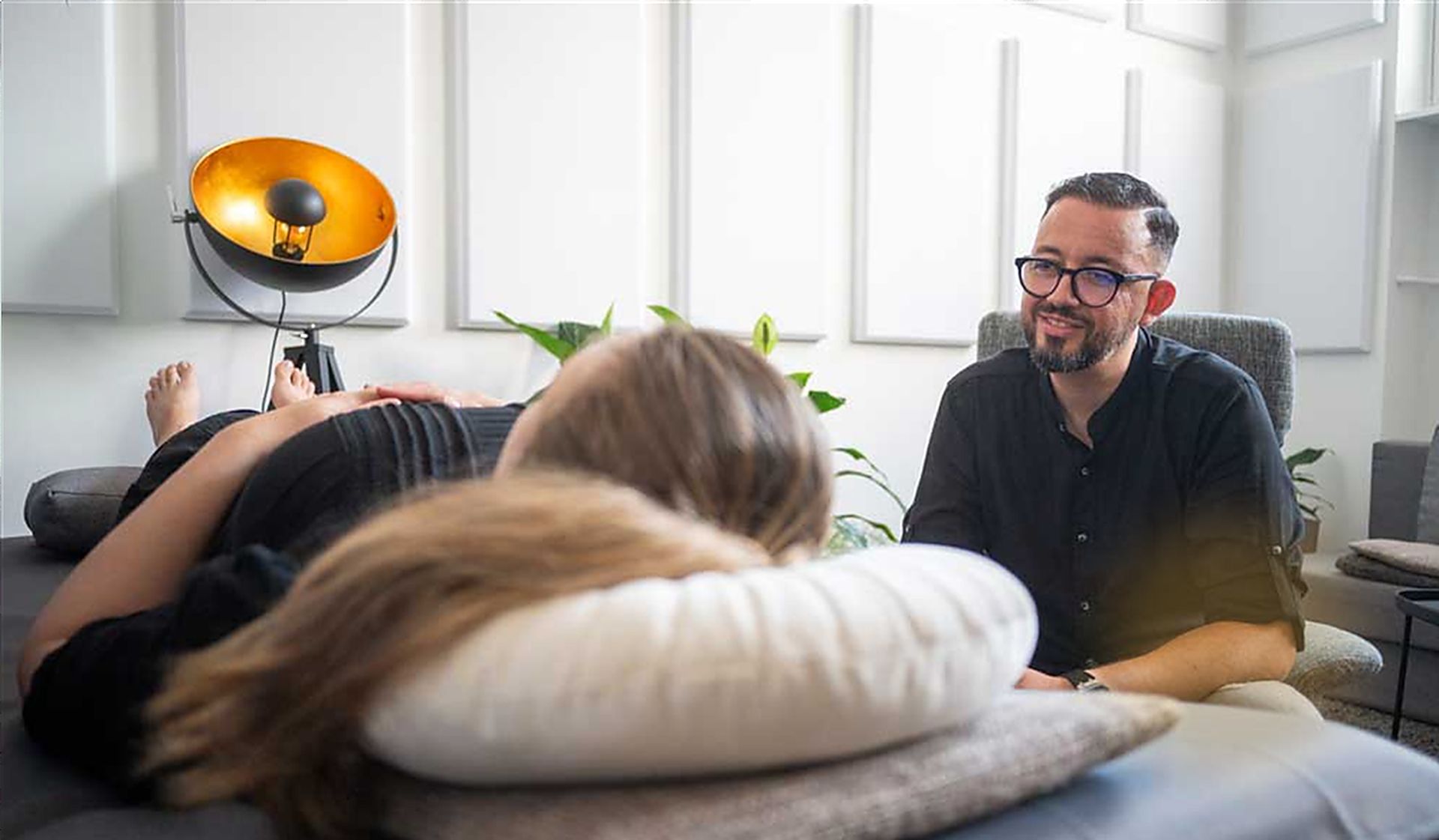 Hypnose-Sitzung im Hypnoseinstitut