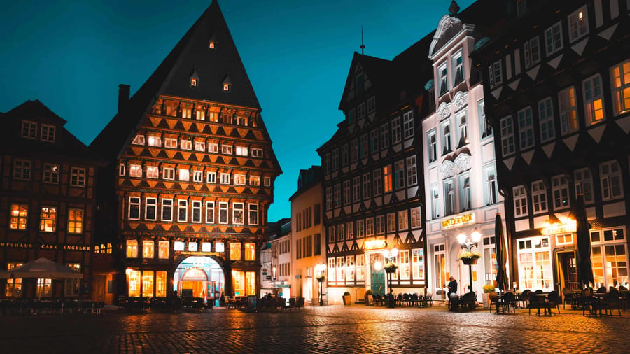 Fachwerkhäuser in Hildesheim